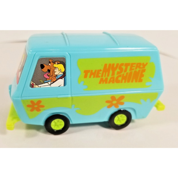 Scooby Doo The Mystery Machine Van 2001 Hanna-Barbera Pull Back Toy - Picture 1 of 8